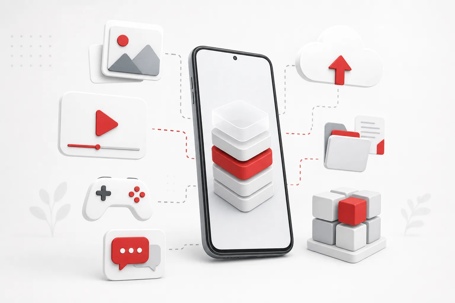Imagem de destaque do artigo Quanto de armazenamento um celular precisa?